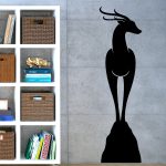 خرید عکس استیکر دیواری آهو