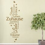 برچسب دیواری نوشته