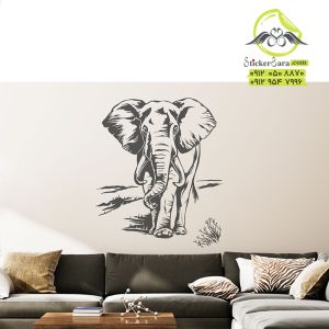برچسب دیواری فیل