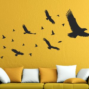 برچسب دیواری پرندگان