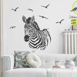 برچسب دیواری گور خر