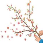 خریداستیکر برگ شاخه شکوفه رها