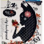 رچسب دیواری برجسته