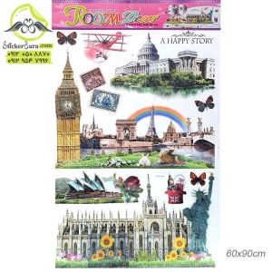 استیکر برج ساعت