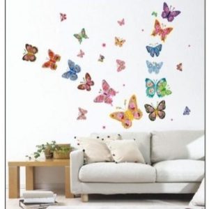 استیکر دیواری پروانه