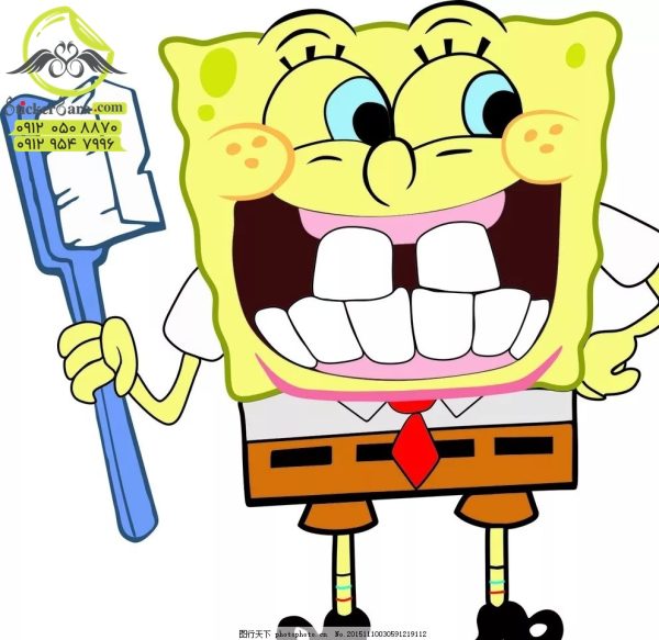 اسیتکر دیواری باب اسفنجی و پاتریک Sponge Bob