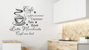 استیکر دیواری قهوه