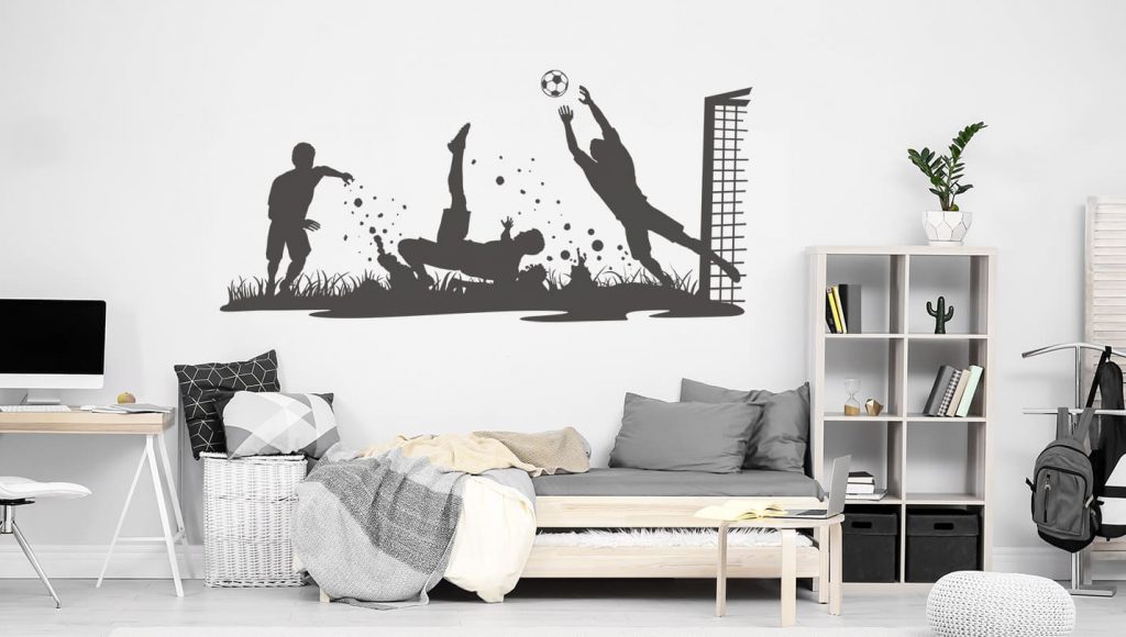 استیکر دیواری ورشی