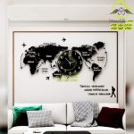 کاغذ دیواری نقشه جهان برجسته