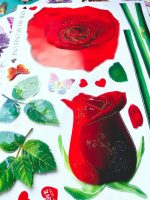 استیکر دیواری گل رز - Image 5
