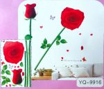 استیکر دیواری گل رز - Image 10