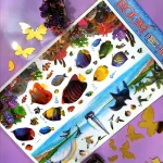 برچسب دیواری ماهی