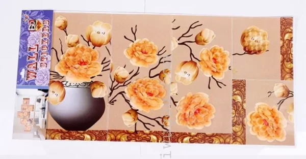 برچسب گل 5 تکه - Image 3