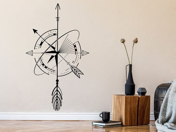 برچسب دیواری طرح هندسی - Image 2