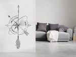 برچسب دیواری طرح هندسی - Image 4