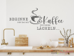 برچسب دیواری روز را با قهوه شروع کنید - Image 4