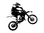 برچسب دیواری موتورسیکلت موتوکراس - Image 2