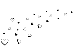 استیکر دیواری طرح قلب - Image 2