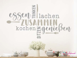 برچسب دیواری با هم غذا خوردن