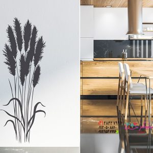 عکس برچسب دیواری نی بلند