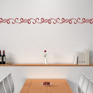 عکس تزئینات عاشقانه حاشیه برچسب دیواری