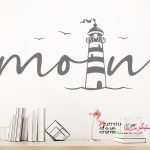 عکس استیکر دیواری معین فانوس دریایی_