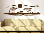 برچسب دیواری منظره در آفریقا - Image 3