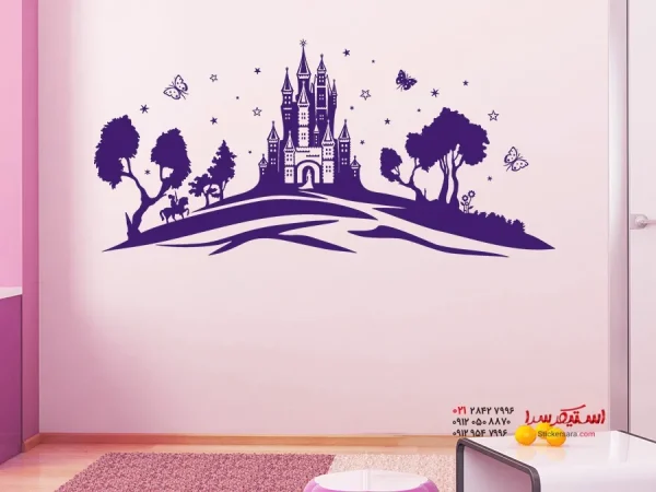 برچسب دیواری قلعه پرنسس1 - Image 3