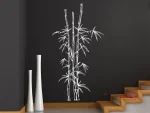 برچسب دیواری طرح بوته بامبو - Image 2