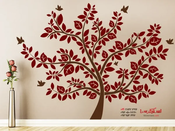 برچسب دیواری درخت بزرگ - Image 3