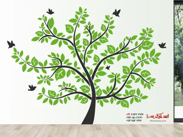 برچسب دیواری درخت بزرگ - Image 4