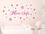 برچسب دیواری آسمان پرستاره با نام دلخواه - تصویر 3