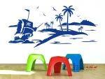 برچسب دیواری جزیره گنج - Image 2