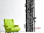 برچسب دیواری با میله‌های بامبو - Image 3