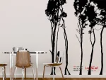 برچسب دیواری درختان برگ ریز - Image 4