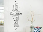 برچسب دیواری برای خانه، کلمات - Image 2