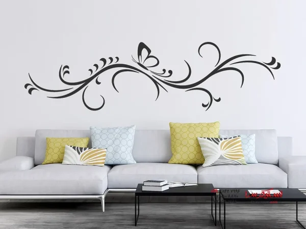 برچسب دیواری طرح درخت انگور تزئینی - Image 3