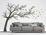 برچسب دیواری: درخت بزرگ در باد - Image 2