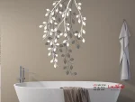 برچسب دیواری آویز طرح درخت انگور در دو رنگ - Image 3