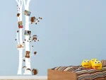 برچسب دیواری تنه درخت توس با قاب عکس - Image 2