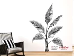 برچسب دیواری سرخس خمیده - Image 2
