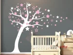 برچسب دیواری درخت با ستاره - Image 2