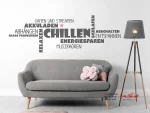 برچسب دیواری "Chill" کلمه ابر با ستاره - Image 2