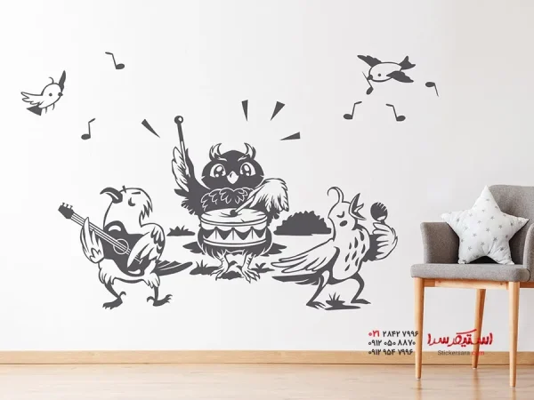 برچسب دیواری حیوانات - Image 2