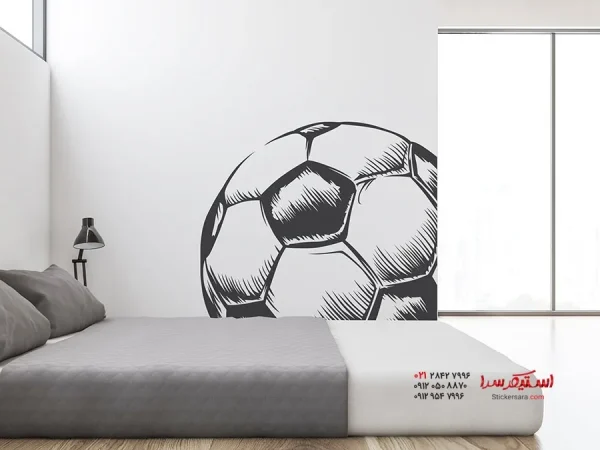 برچسب دیواری گوشه فوتبال - Image 2