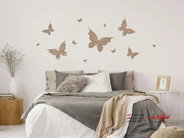 برچسب دیواری: پروانه‌های رویایی - تصویر 2