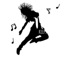 برچسب دیواری موسیقی مرا زنده نگه می‌دارد (Copy) - Image 2