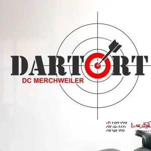 استیکر دیواری DartOrt با نام دلخواه