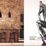 عکس استیکر دیواری ابرقهرمانی