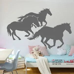 استیکر دیواری اسب های رویایی